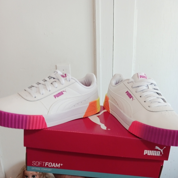 Girls Puma size 5 new - Picture 2 of 4